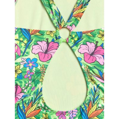 3. Girls' one-piece swimsuit 4F 4FJRSS26USWSF145-92A