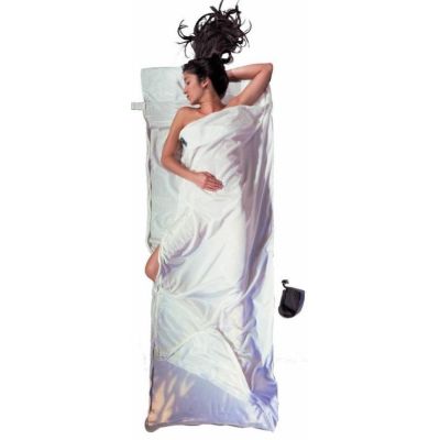 Cocoon TravelSheet Coupler Silk/Cotton, Natural