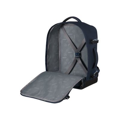 6. American Tourister Take2Cabin S/M airplane backpack - dark navy