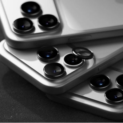 5. Ringke Camera Frame Protector 2-pack for iPhone 17 Pro / 17 Pro Max - Black