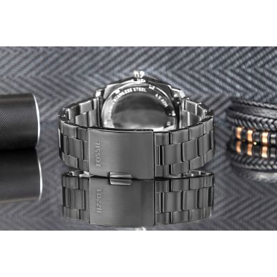 7. FOSSIL Machine FS4775 Men's Watch + BOX