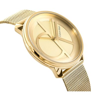 2. CALVIN KLEIN Iconic Mesh Women's Watch 25200034 + BOX