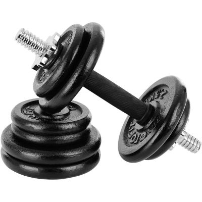 35. CAST IRON DUMBBELL 19 KG (2x9.5 KG) ENERO FIT CASE