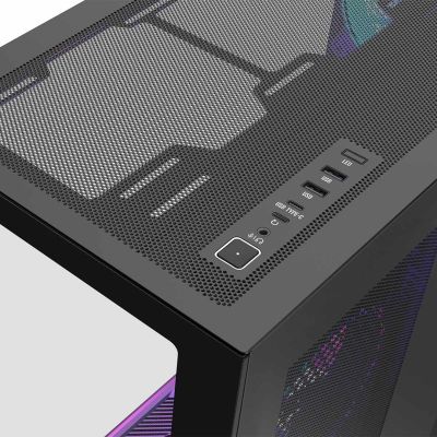 9. MODECOM VOLCANO SPACE XL ARGB FULL TOWER 5F BLACK CASE