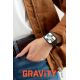 2. Smartwatch Gravity White Black 2 Straps GT17-8