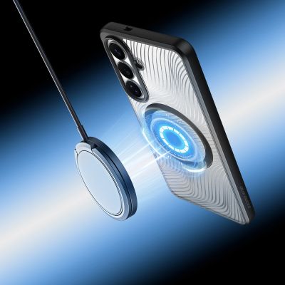 5. Dux Ducis Aimo Mag Case for Samsung S26 Compatible with MagSafe - Black