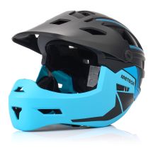 Meteor Hydra M Full-Face Bike Helmet 55-58 cm Black/Blue