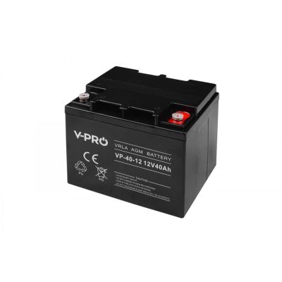 3. VOLT POLSKA AGM VPRO 12V 40Ah battery
