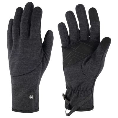 BUFF MERINO FLEECE GLOVES G MWF BLACK S   M Gloves