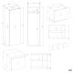 11. HAGA IV 2SZ2W SONOMA Hallway Wardrobe