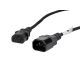 Lanberg CA-C13E-11CC-0018-BK extension cable (C13 / IEC C13 / IEC 320 C13 M - C14 F; 1.8m; black)