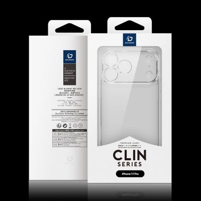 2. Dux Ducis Clin Case for iPhone 17 Pro - Transparent