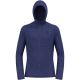 4. Odlo TENCIA Men's Mid-Layer Hoody Full Zip, Blue