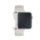 6. 3mk Silicone Watch Strap for Apple Watch 38/40/41 mm - white