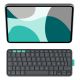 5. Logitech Flip Folio QWERTZ German Bluetooth Graphite