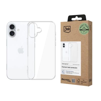 3mk Clear Case Eco for Apple iPhone 16 plus - transparent