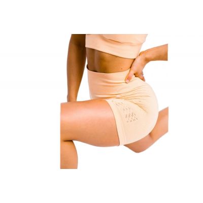 2. GymHero California Cute Shorts in Peach