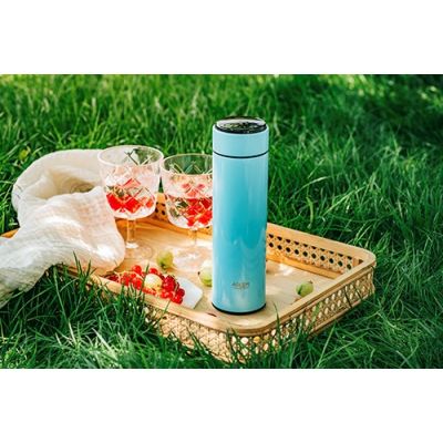 10. Thermos with LED ADLER AD 4506bl blue