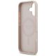 7. Guess 4G Circle Classic Logo MagSafe Case for iPhone 17 - Pink