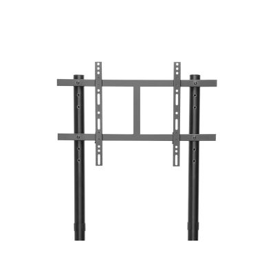 5. Flat Screen/Video Conferencing Cart - Extra Strong - Lockable - Plastic, Stainless Steel, Aluminum - Screen Size: 94-203 cm (37"-80")