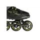 4. NILS EXTREME NA9157 ROLLER SKATES BLACK AND GOLD SIZE 40
