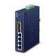 3. PLANET Industrial L2/L4 4-Port Managed L2/L4 Gigabit Ethernet (10/100/1000) Blue