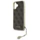 6. Guess 4G Charms Collection case for iPhone 16 - brown