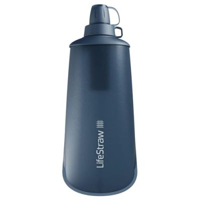 Peak Squeeze Filter Bottle 1L - Mountain Blue