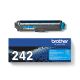 6. Brother TN-242C Toner Cartridge, 1 Piece, Original, Cyan