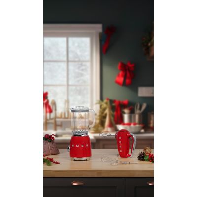 12. Smeg HMF01RDEU Mixer Hand Mixer 250W Red