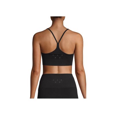 3. CASALL Seamless Graphical Rib Sports Top black