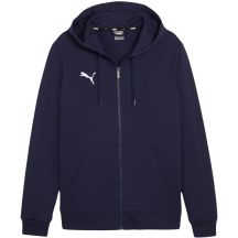 Puma teamGoal Casuals Hooded Kids' Sweatshirt Navy Blue 658596 06