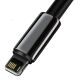2. Baseus Tungsten USB - Lightning cable 2.4 A 2 m black (CALWJ-A01)