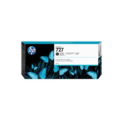 HP 727 DesignJet Black Photo Ink Cartridge 300ml