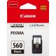 Canon black ink PG-560 = PG560 = 3713C001, 180 pages, 7.5 ml