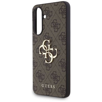 5. Guess Big 4G Logo Classic Logo Case for Samsung Galaxy A56 - Brown