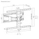 6. Equip 650344 TV Mount 2.29 m (90") Black