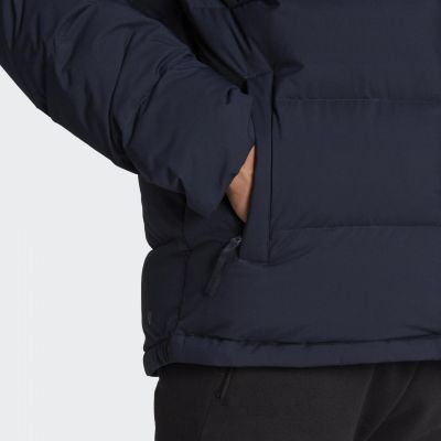 5. Adidas Helionic Hooded Down Jacket M HG8750