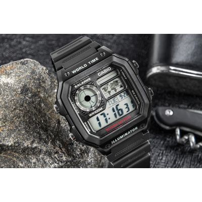 6. Men's Watch CASIO AE-1200WH-1AVEF + BOX