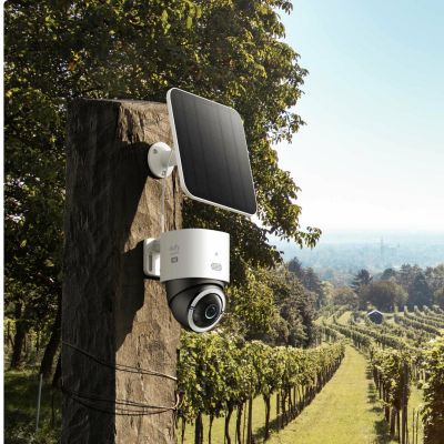 16. Eufy 4G LTE Cam S330 Outdoor IP Security Camera 3840 x 2160 px Ceiling/Wall/Pole