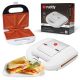 9. ELDOM SANDWICH MAKER ST11B RUDDY 750 W WHITE CERAMIC PLATES