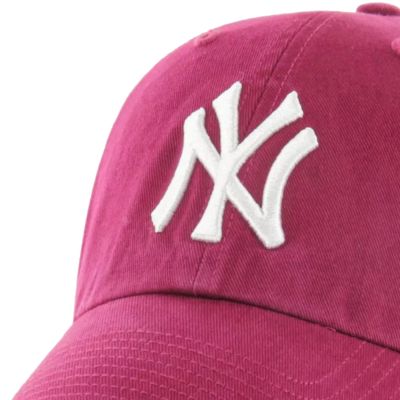 2. 47 Brand New York Yankees Clean Up Cap B-RGW17GWSNL-GX Burgundy One size