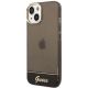 2. Guess GUHCP14SHGCOK iPhone 14 6.1 "black / black hardcase Translucent