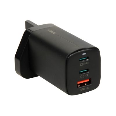 4. I-BOX C-65 GAN PD65W WALL CHARGER CABLE, BLACK