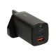4. I-BOX C-65 GAN PD65W WALL CHARGER CABLE, BLACK
