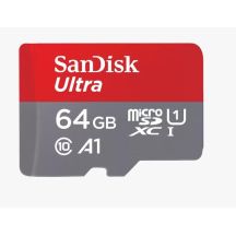 SANDISK ULTRA microSDXC 64GB 140MB/s+ SD ADAPTER