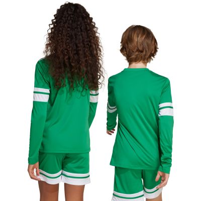 4. adidas Squadra 25 Long Sleeve Kids T-Shirt Green JN7491