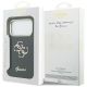 8. Guess IML 4G Script Metal case for iPhone 17 Pro - black