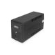 UPS Line-Ineractive LCD, 1500VA/900W2x12V/9Ah, AVR, 4xSCHUKO, USB, RS232, RJ45