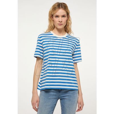 7. Mustang Alina C Striped T-shirt W 1013785 12435